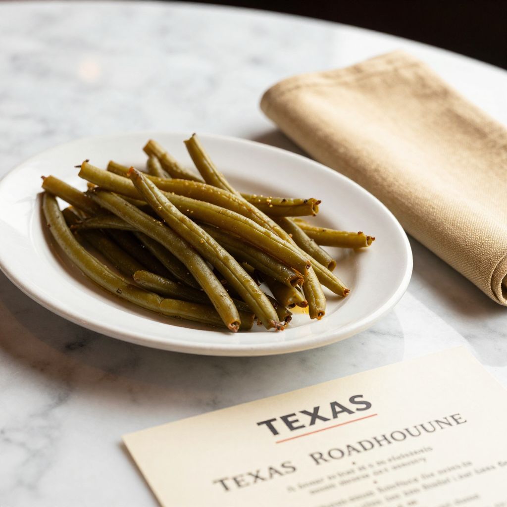 Texas Roadhouse Green Beans Final Dish