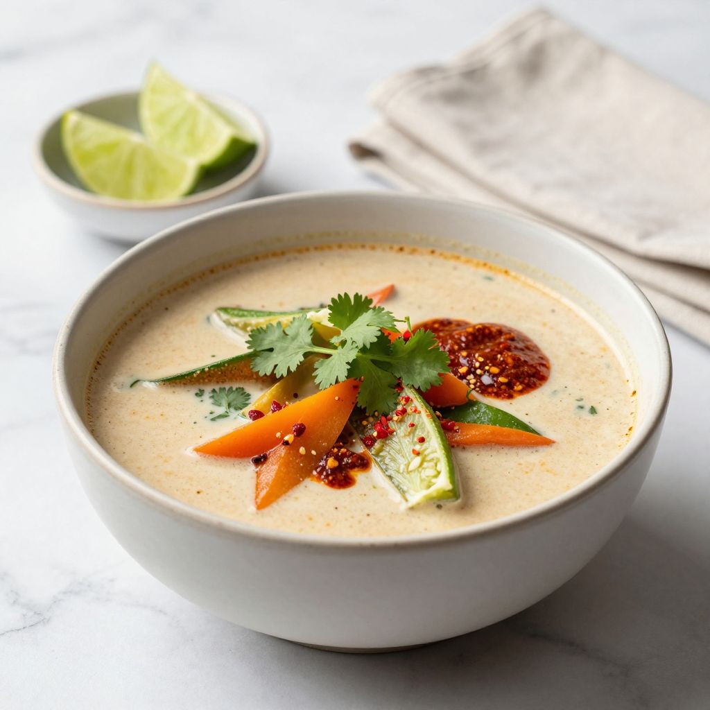 Thai Soup preparation