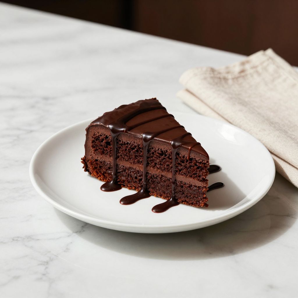 The Best Chocolate Cake Decorated