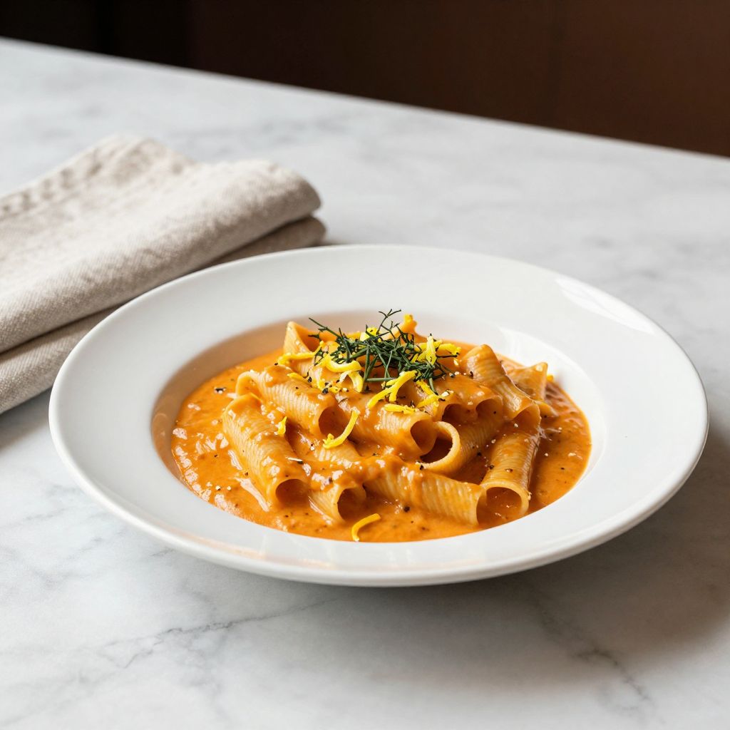 Trader Joe's Lobster Bisque Pasta Serving
