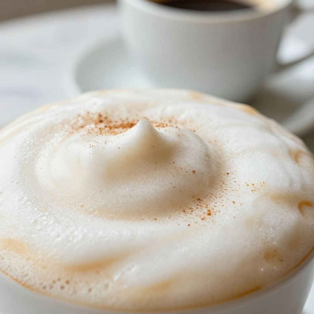 Vanilla Cold Foam Preparation