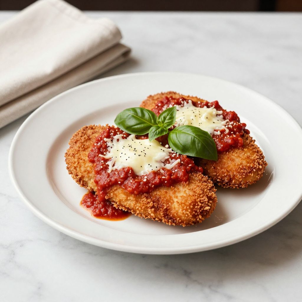 Veal Parmesan Final Dish