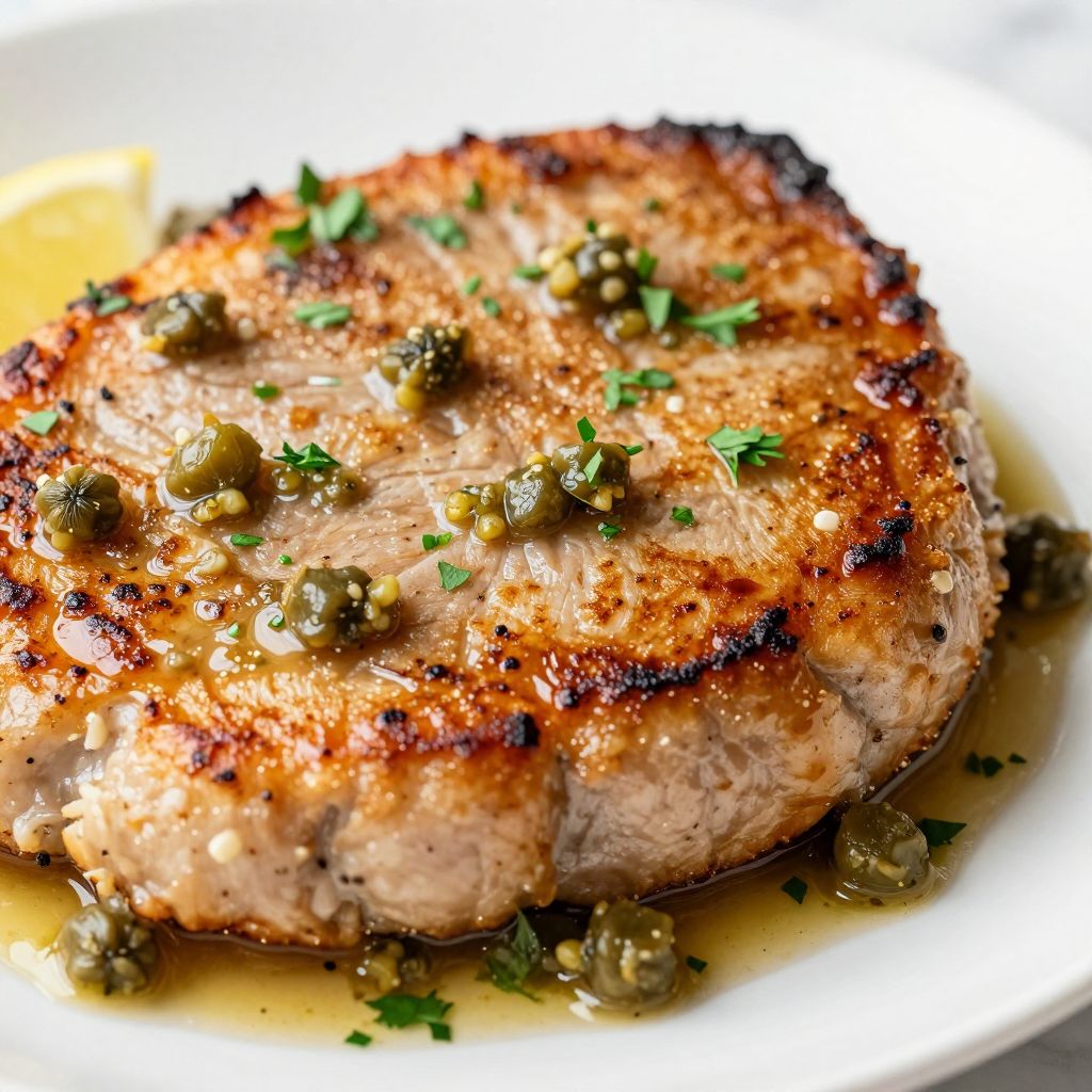 Veal Piccata Preparation