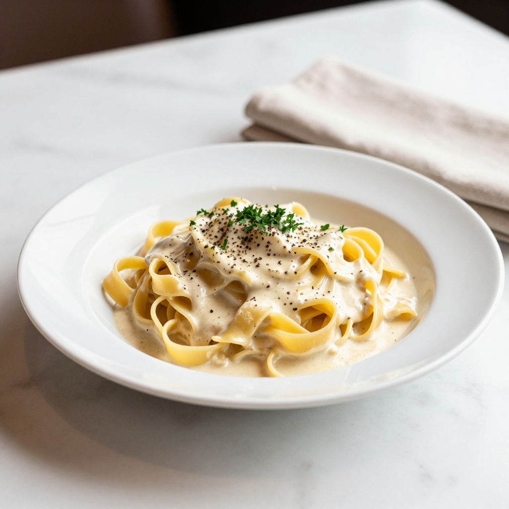 Vegan Alfredo Sauce Final Image