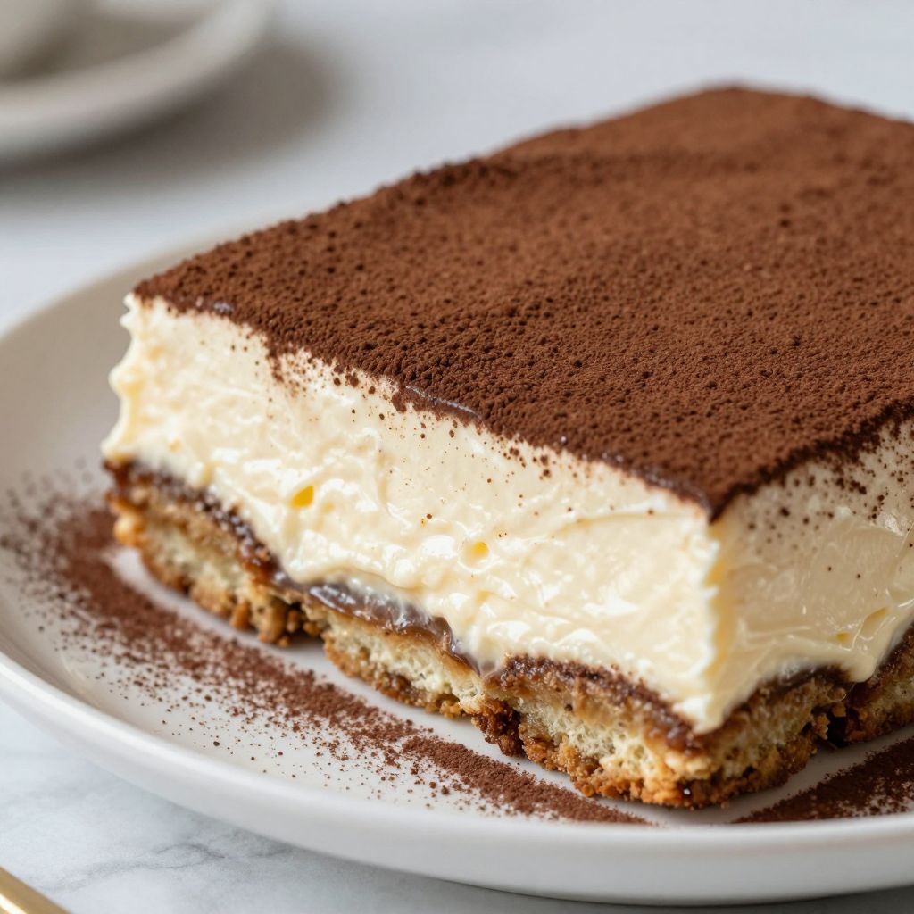 Vegan Tiramisu Steps
