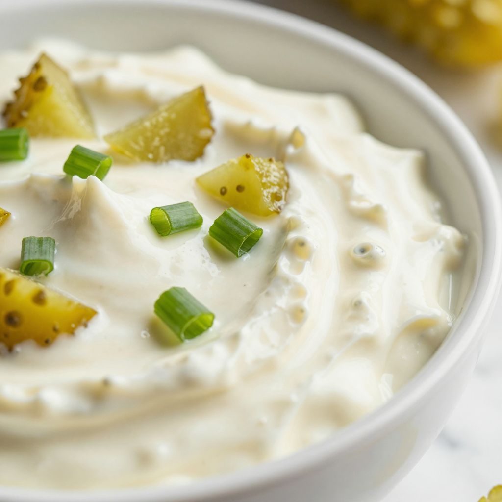 Viral Pickle Dip Step by Step