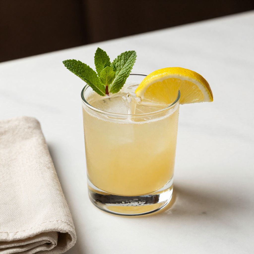 Whiskey Smash Cocktail