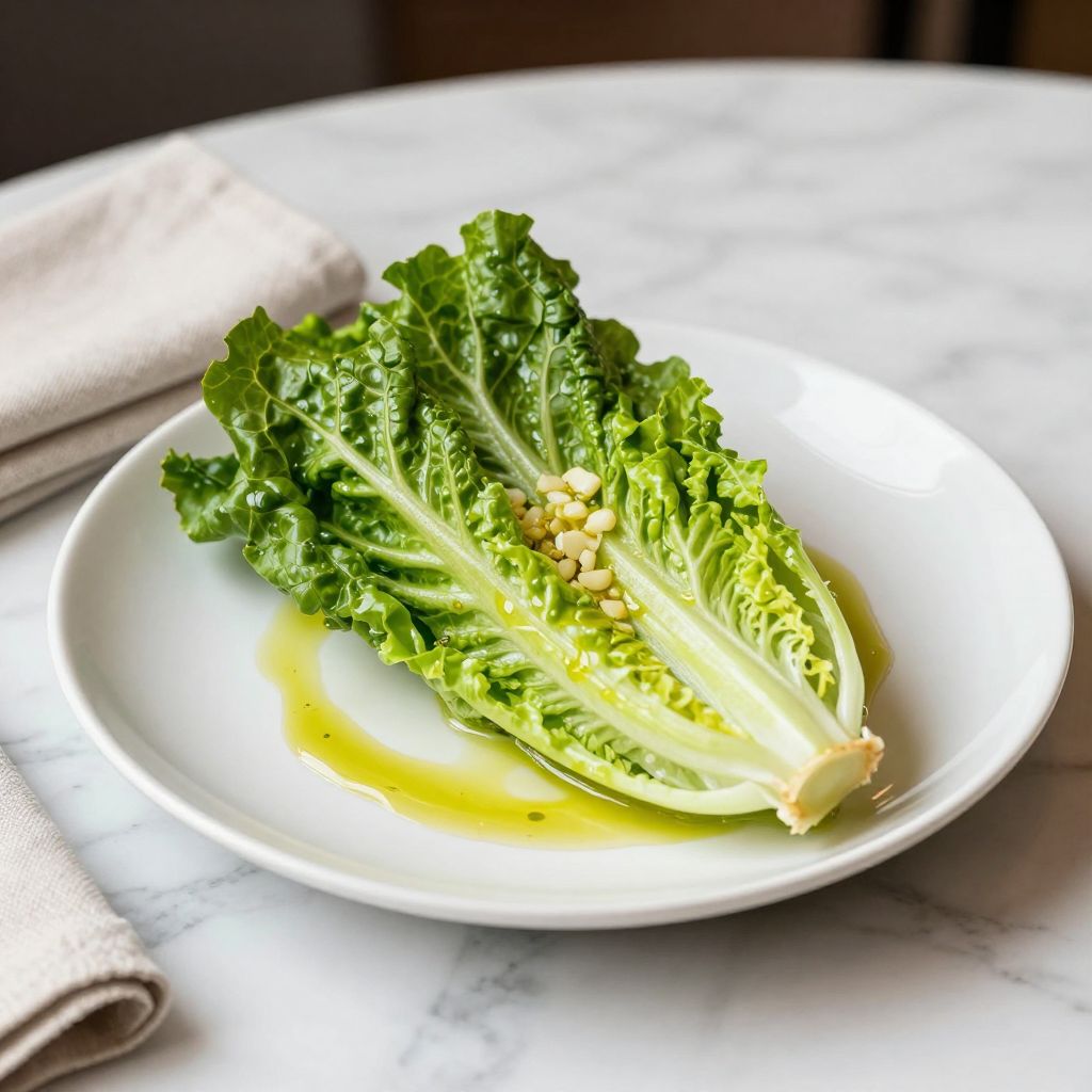 Final Dish - Wilted Lettuce