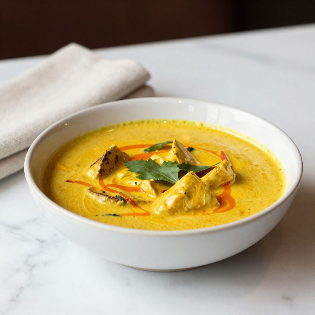 Yellow Thai Curry Final Dish