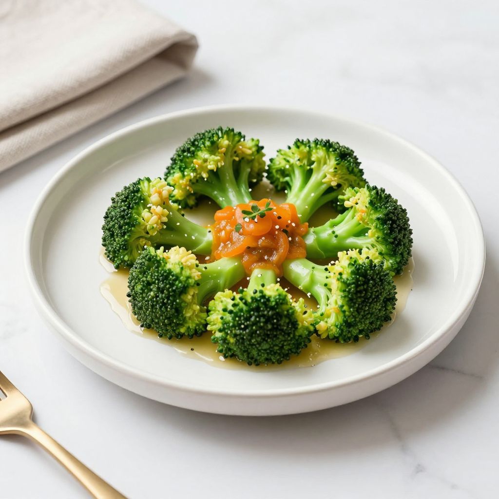 Baby Broccoli Plated