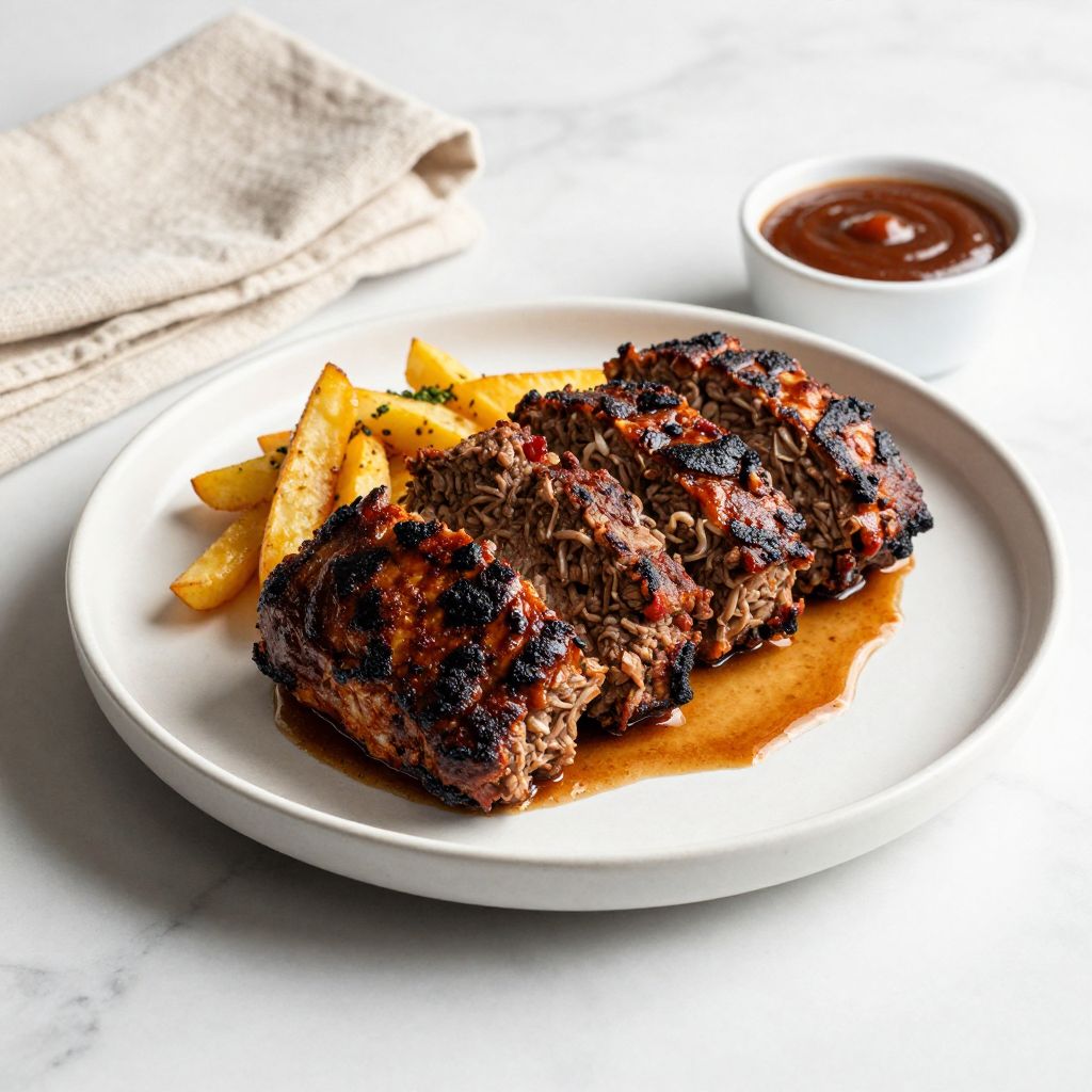 BBQ Meatloaf Final Dish Image