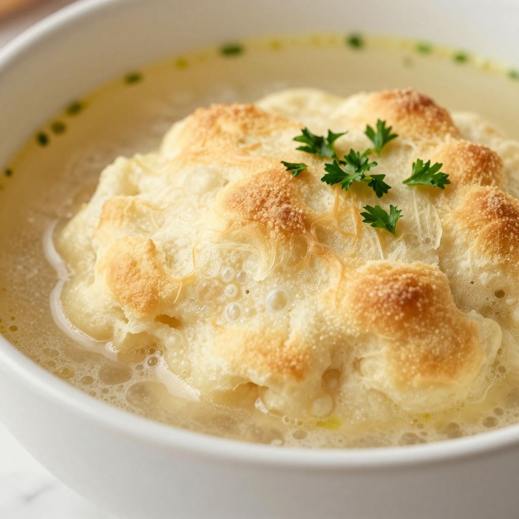 Bisquick Dumplings in Broth