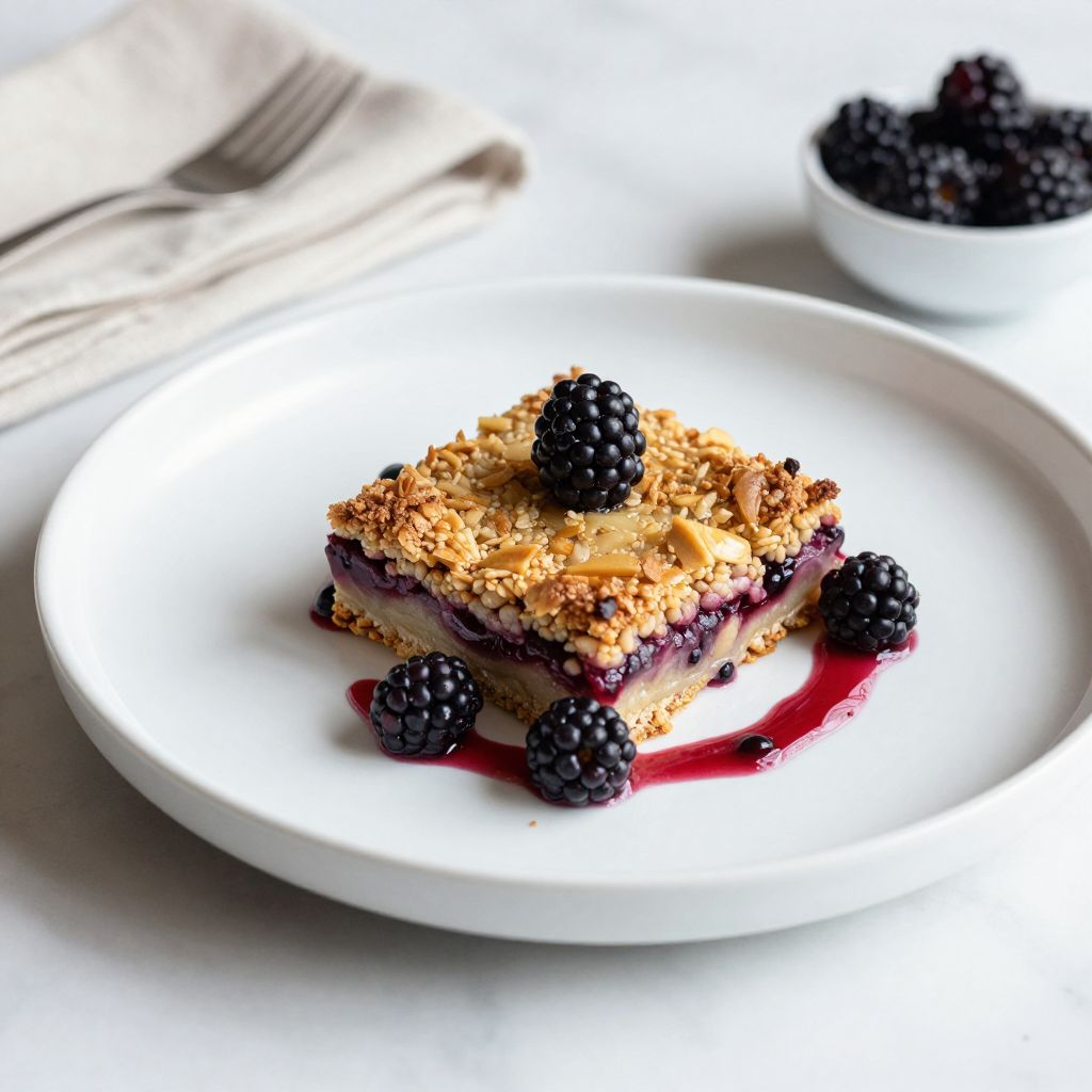 Blackberry Crisp Final Dish Image