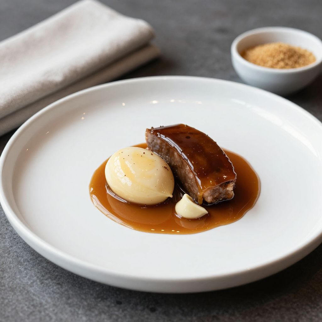 Bourbon Glaze Recipe Image