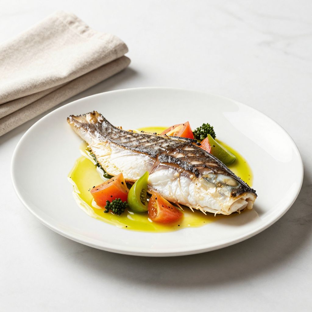 Branzino Fillet Presentation