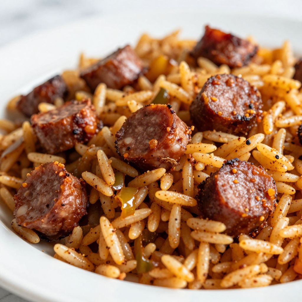 Cajun Dirty Rice Step