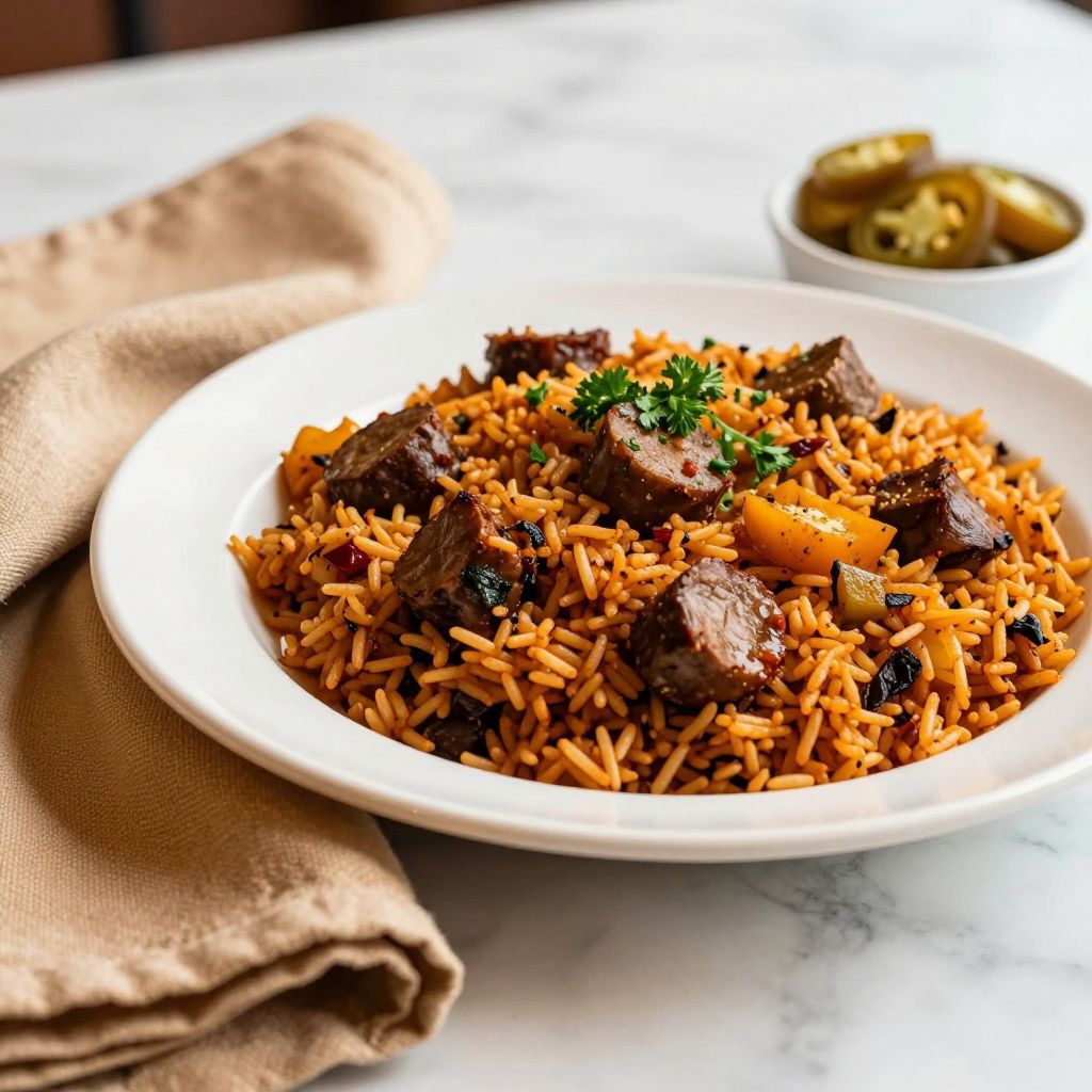 Cajun Dirty Rice Dish