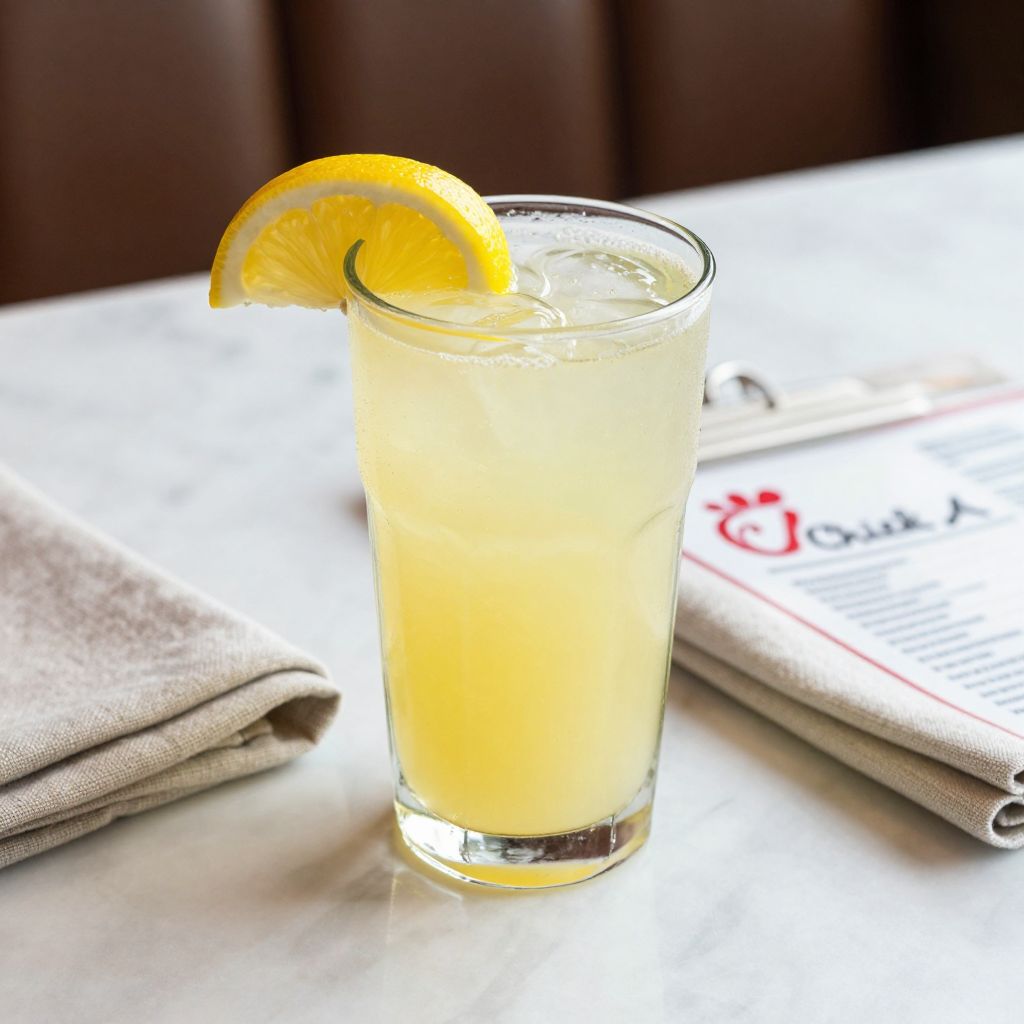 Chick Fil A Lemonade Final Dish