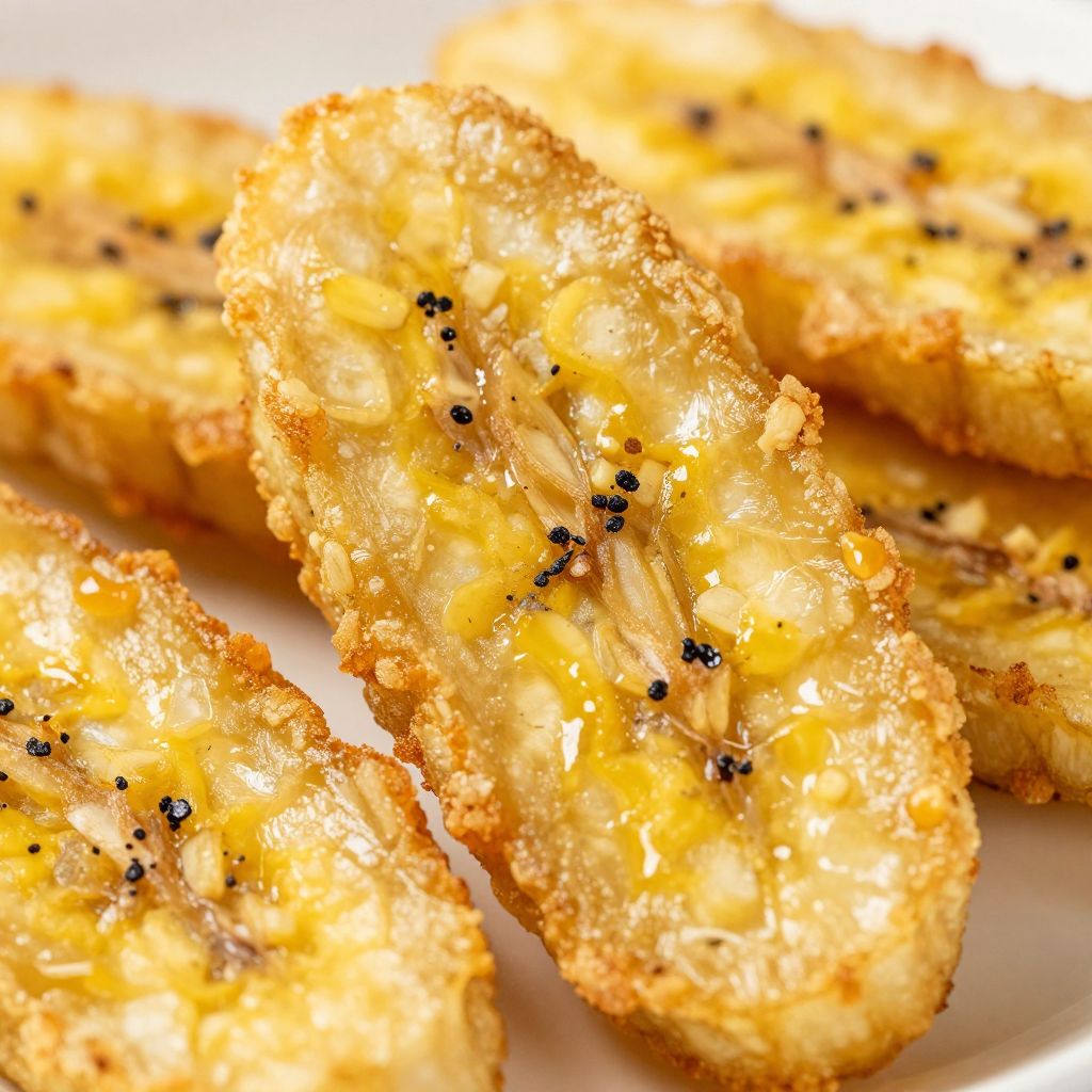 Fried Banana Process