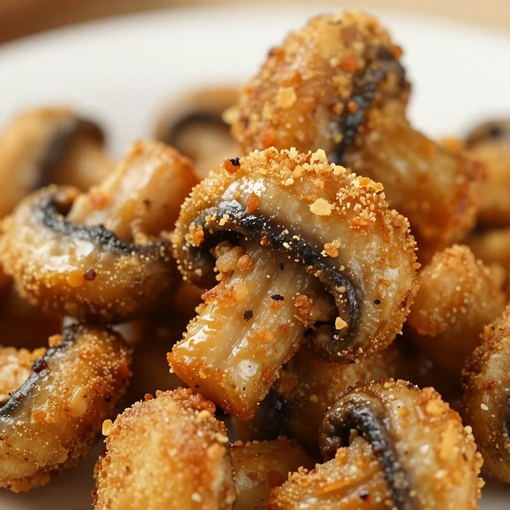 Fried Mushroom Step 1