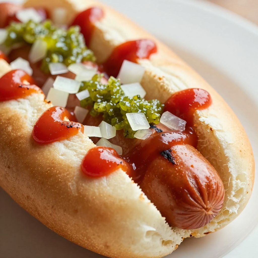 Hot Dog Preparation