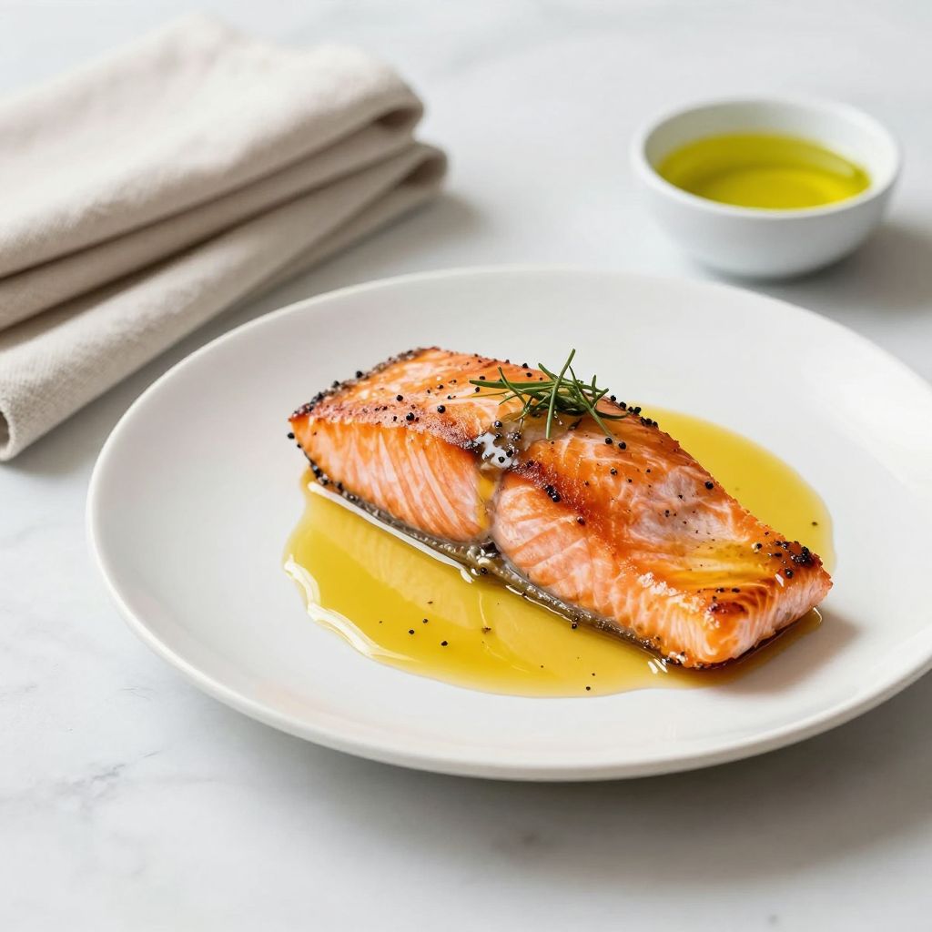 Hot Honey Salmon Final Image