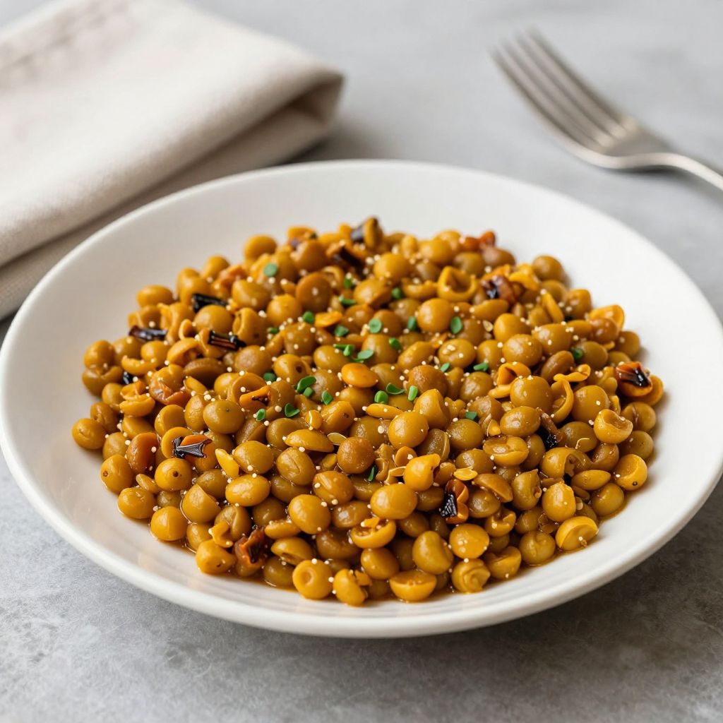 Madras Lentils Final Dish