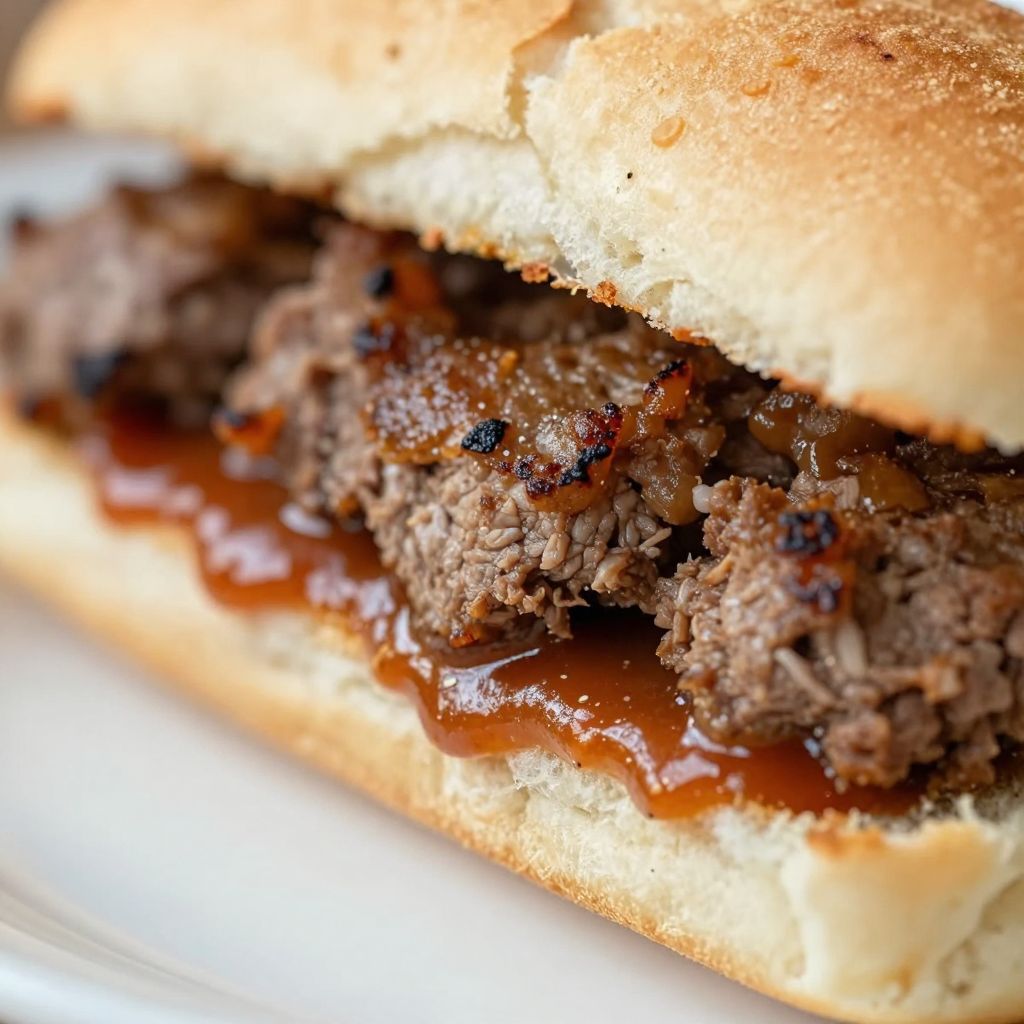 Meatloaf Sandwich Step by Step