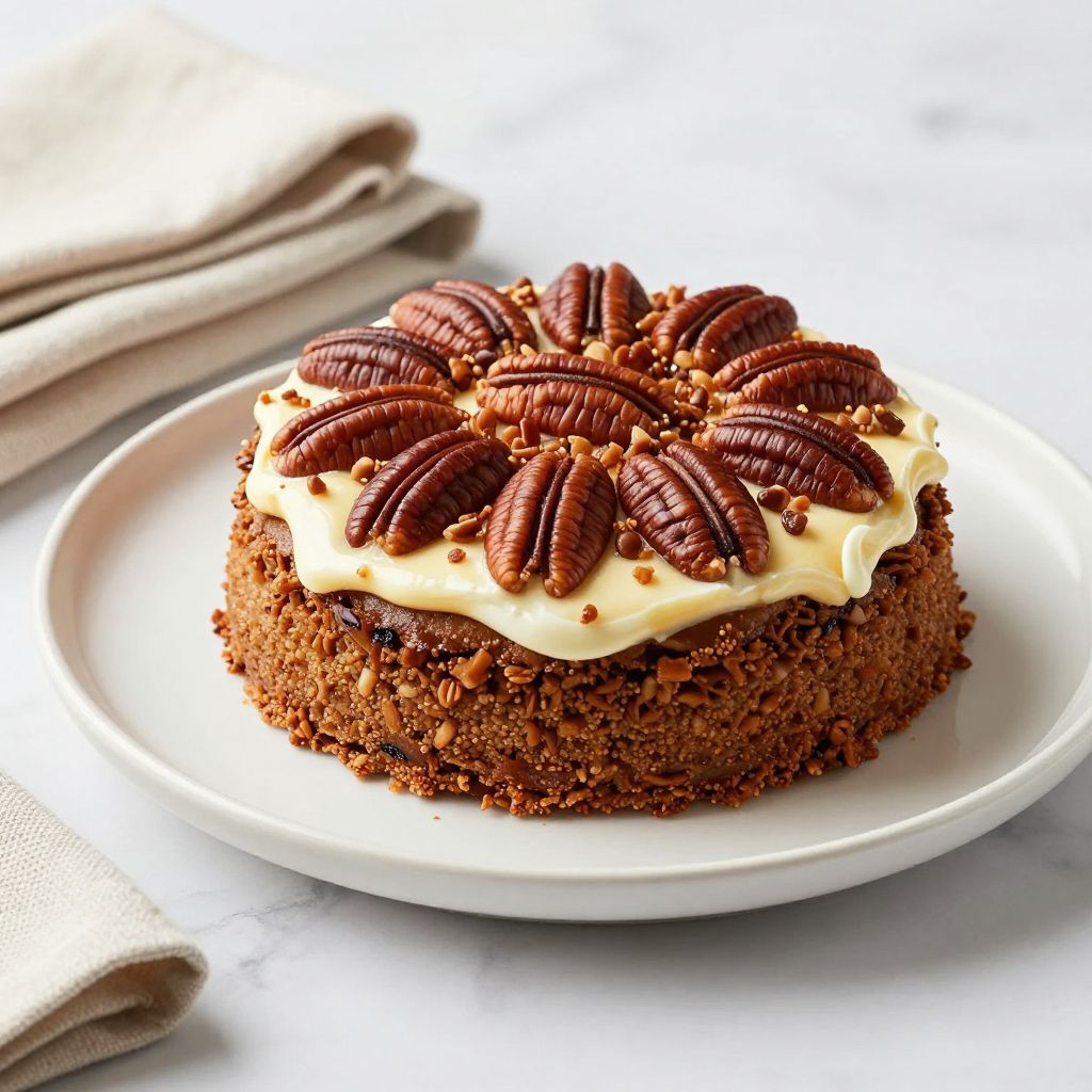 Pecan Dump Cake Final Presentation