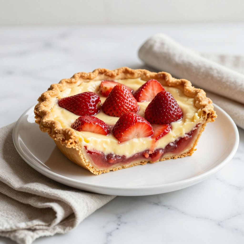 Strawberry Cream Pie Final Image