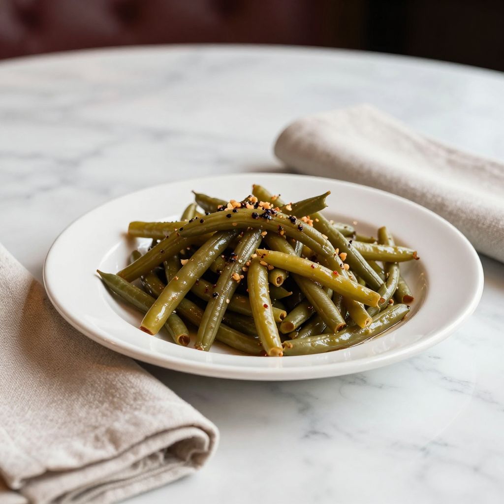 Texas Roadhouse Green Beans Final Dish