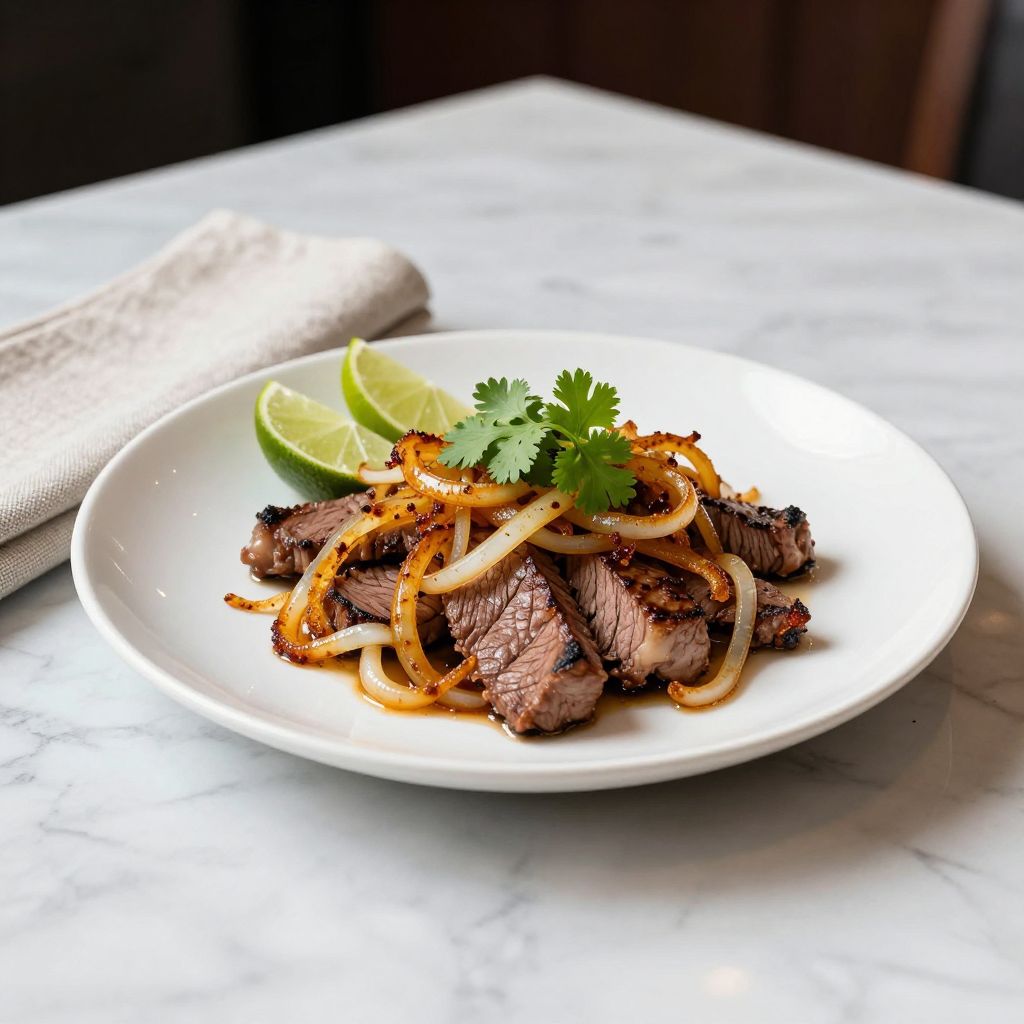 Vaca Frita Finished Dish