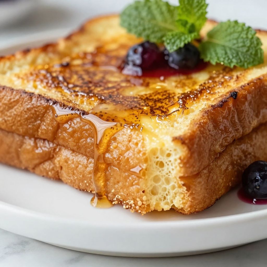 Vegan French Toast Cooking Steps
