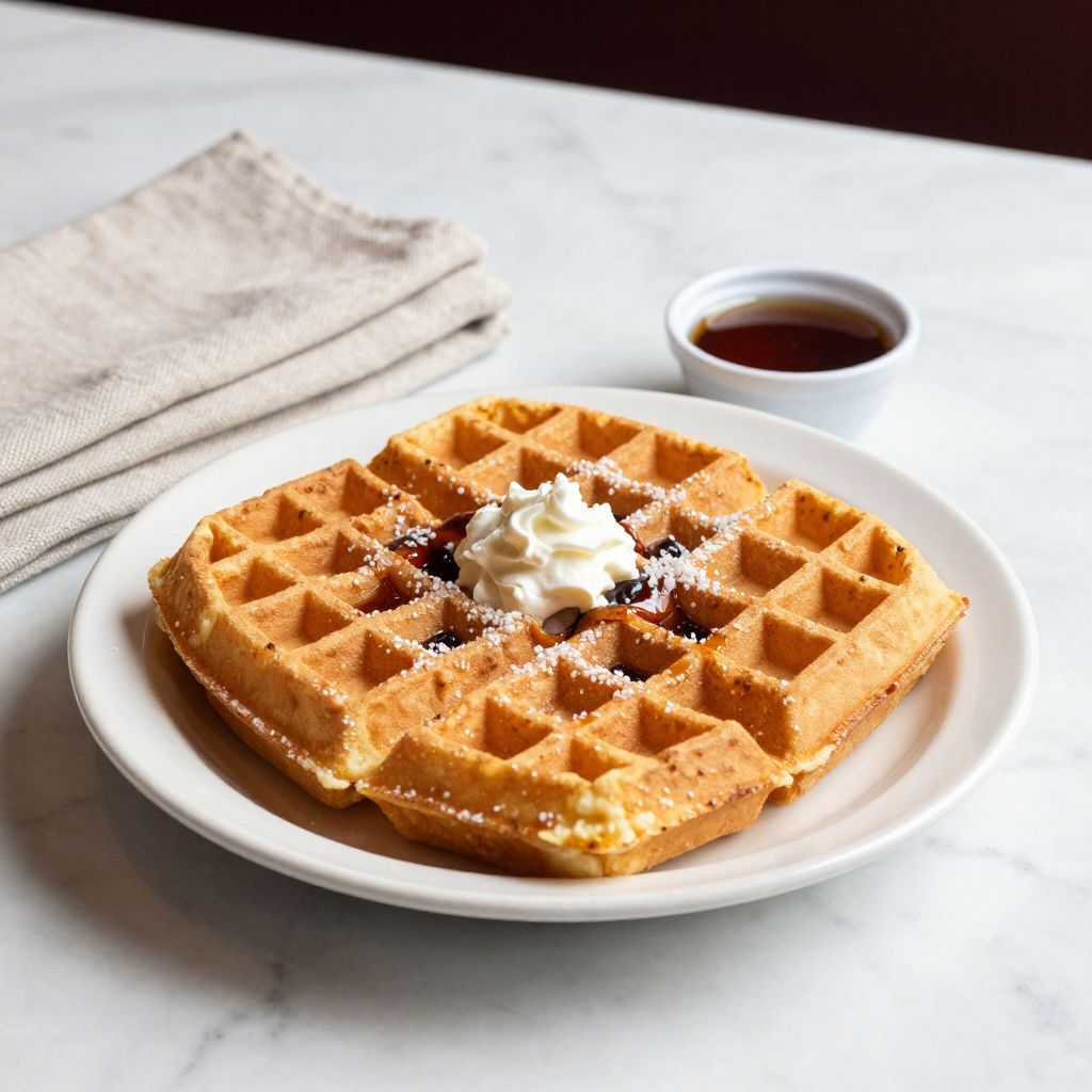 Waffle House Waffle Recipe Final Image